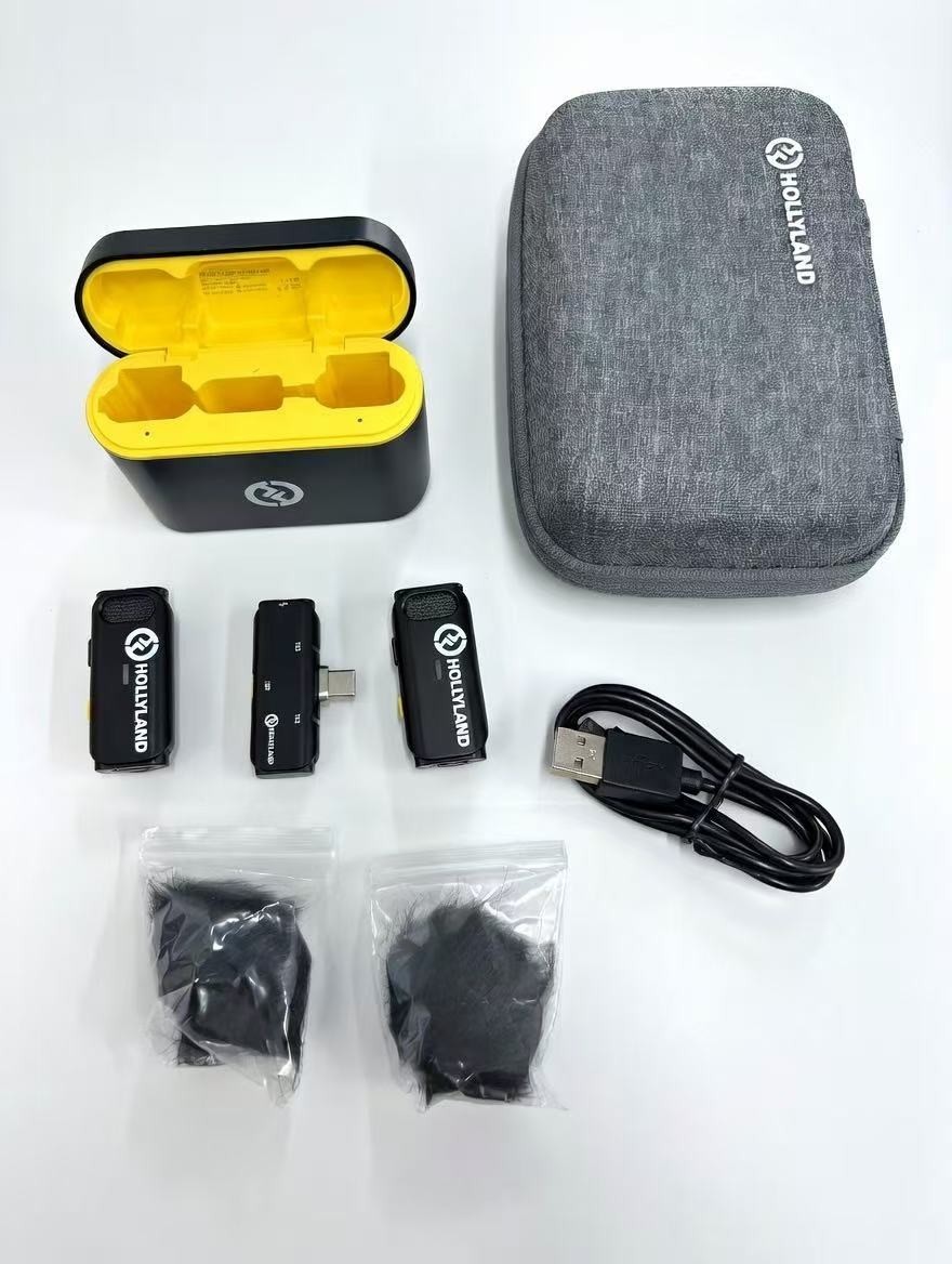 Hollyland Lark C1 USB-C Wireless Lavalier Microphone Android Noise Cancelling