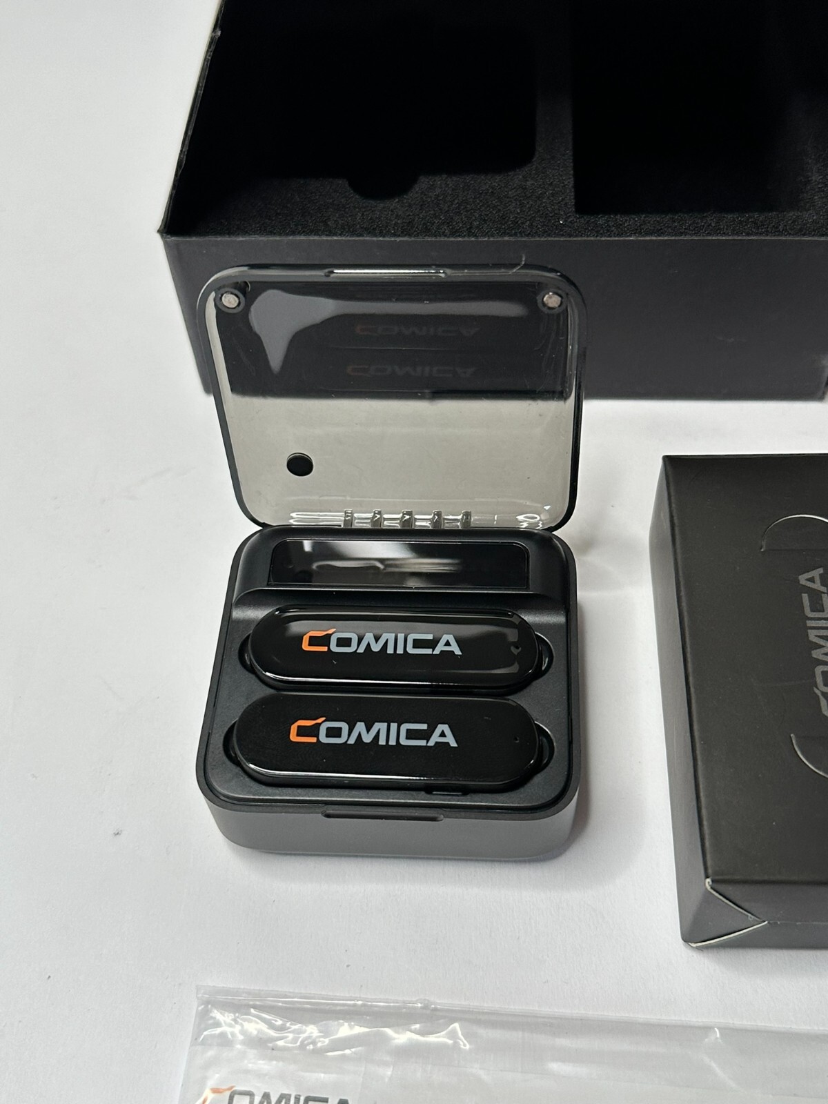 Comica Vimo S USB Wireless Microphone for Smartphone, 5HR Battery Life, Monit…