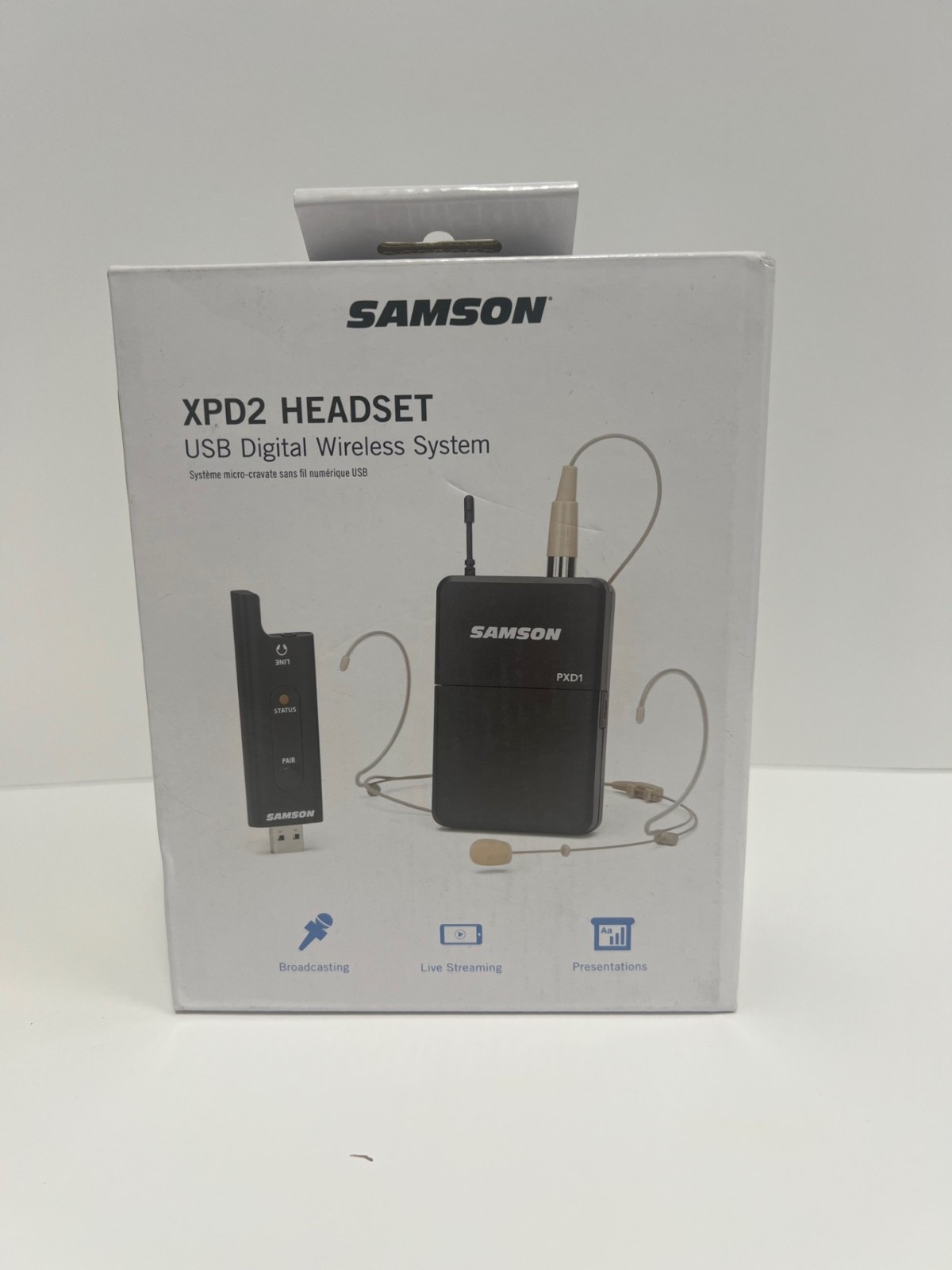 Samson Stage XPD2 USB Digital Wireless System with DE5 Headset