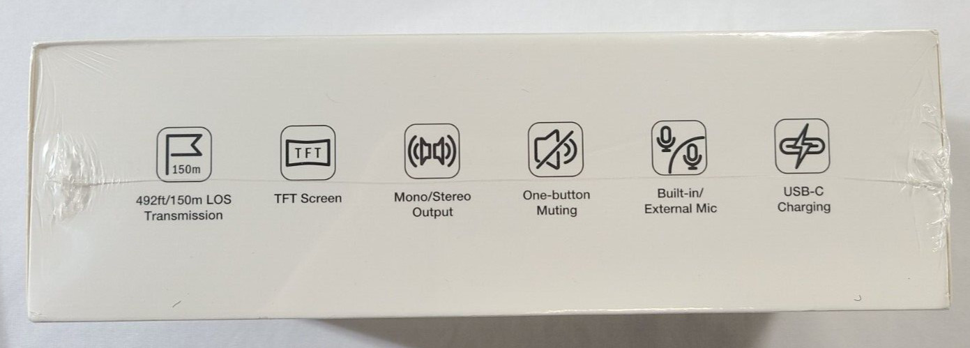 Moman C2X Digital 2.4GHz 1-trigger 2-Wireless Microphone