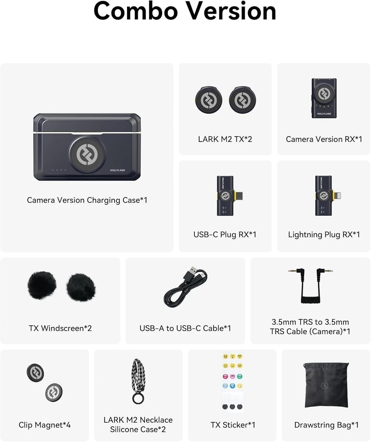 Lark M2 Wireless Microphone for iPhone/Camera/Android/PC, 48kHz/24-bit High F…