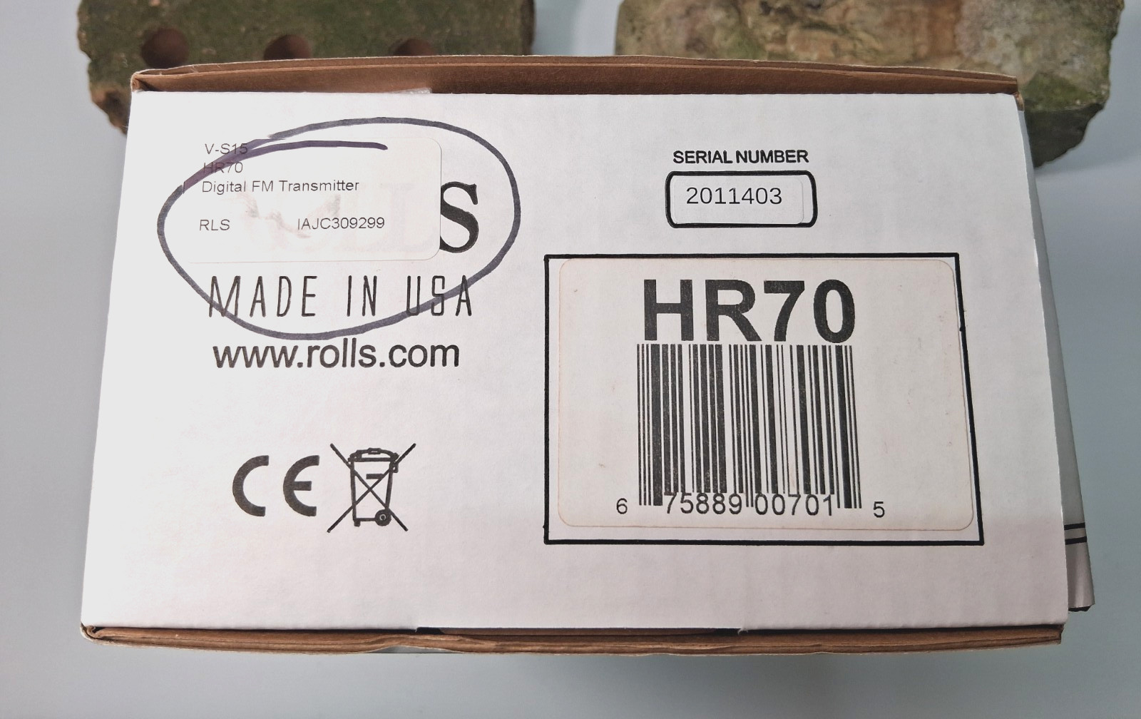 Rolls HR70 FM Digital Transmitter, Excellent condition