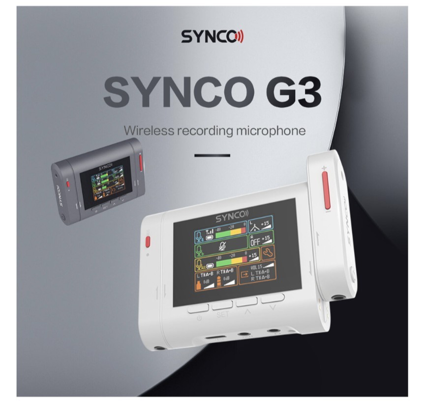 Synco G3 2-Person Compact Digital Wireless Microphone Recording System