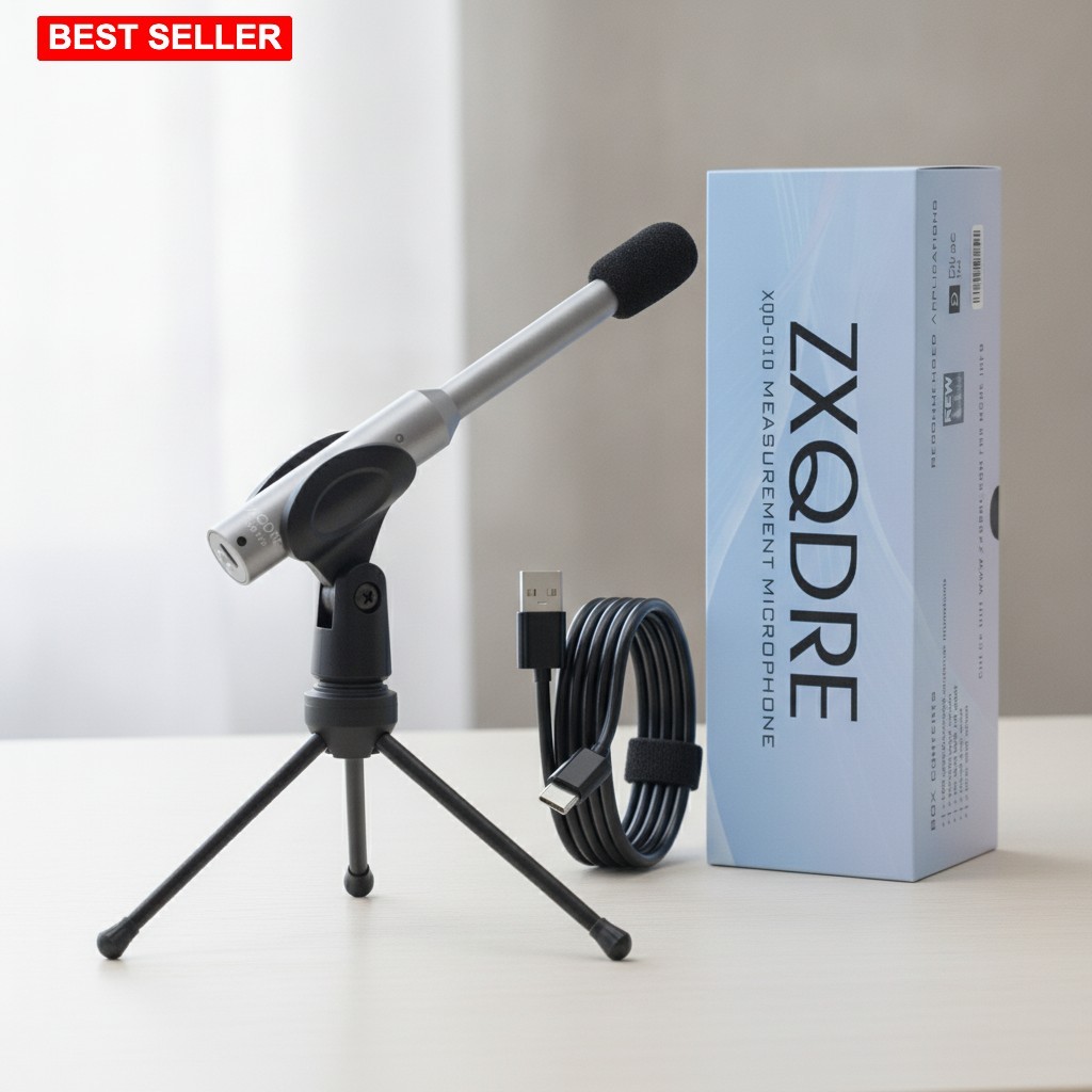Microphone USB-C Measurement 20Hz-20Khz Calibration File Included Durable Zinc