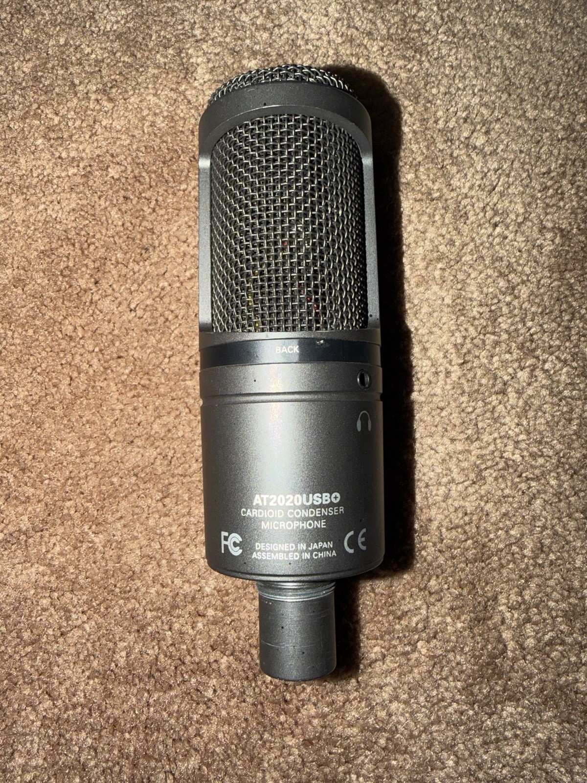 Audio-Technica AT2020USB+ USB Mic w/ Blue Shock Mount Stand Podcast Bundle