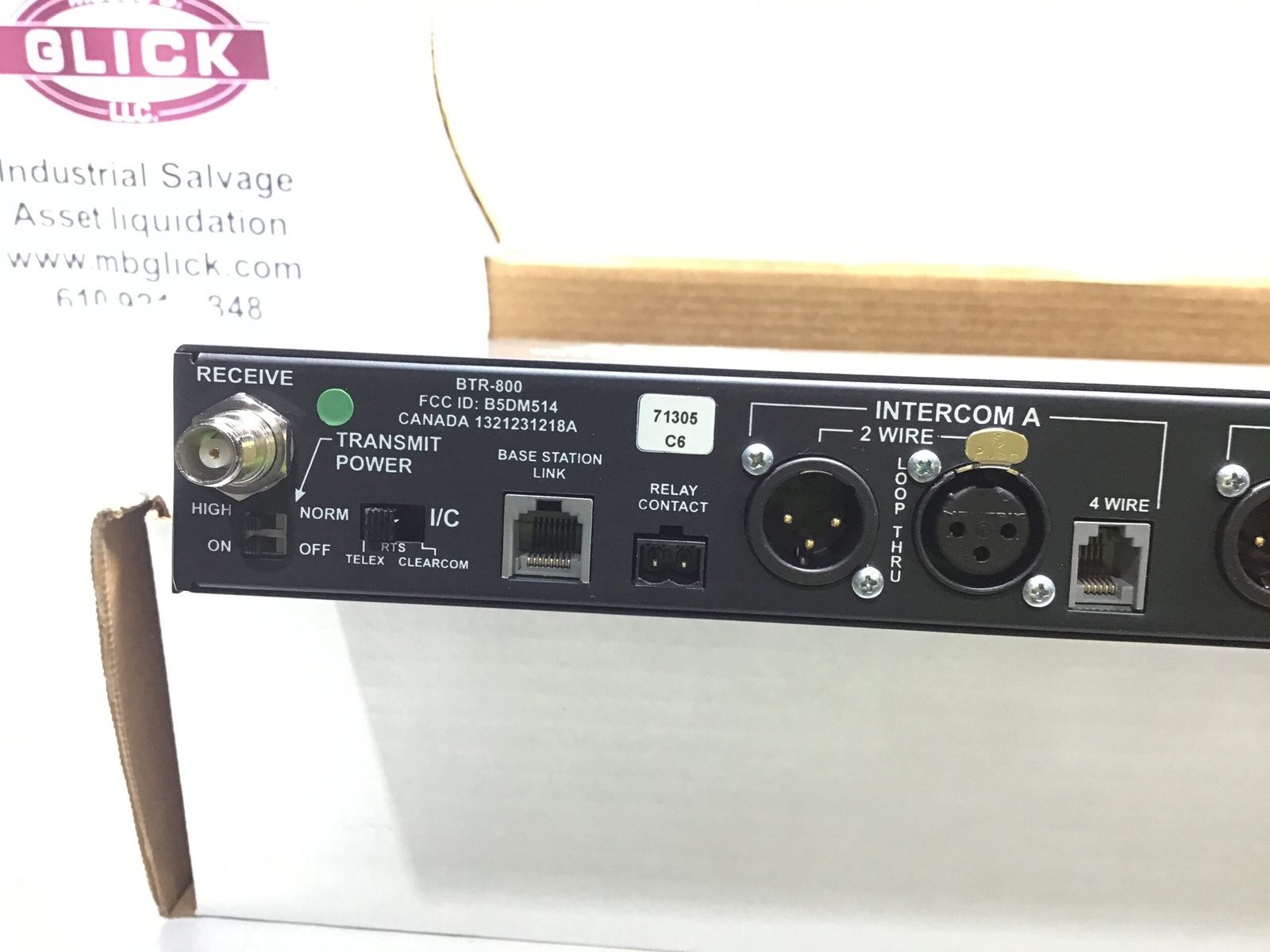 Telex RadioCom BTR-800 – TR-800 Wireless Intercom Radio Base Station System R…
