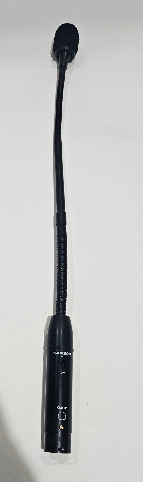 Samson CM15P 15″ Podium Microphone Church Mic 4 Speeches, Sermons, Black