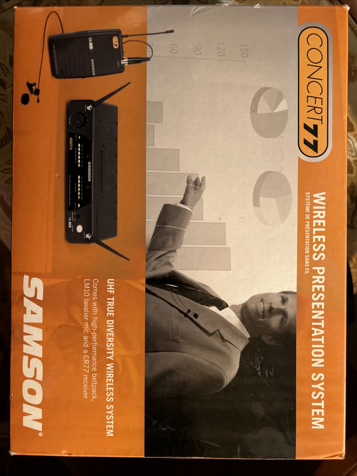 Samson Concert 77 Wireless Diversity System UHF Wireless Microphone System