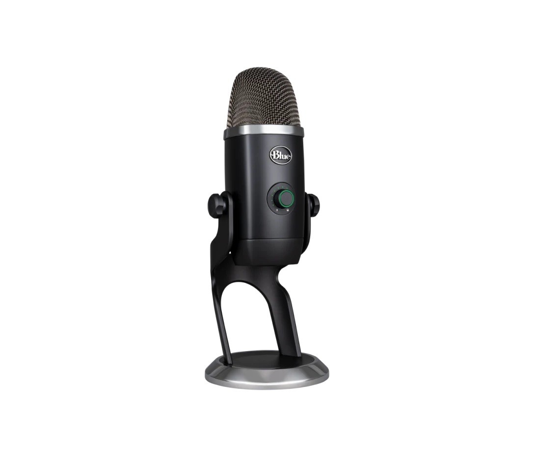 Blue Yeti X Professional USB Condenser Microphone Gaming Streaming Podcasting PC