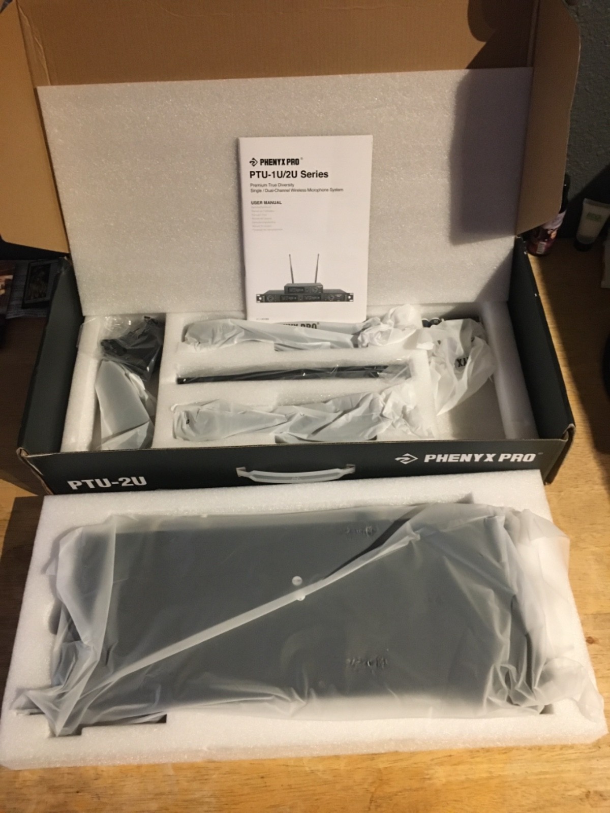 Phenyx Pro PTU-2U Wireless Stage Microphone System