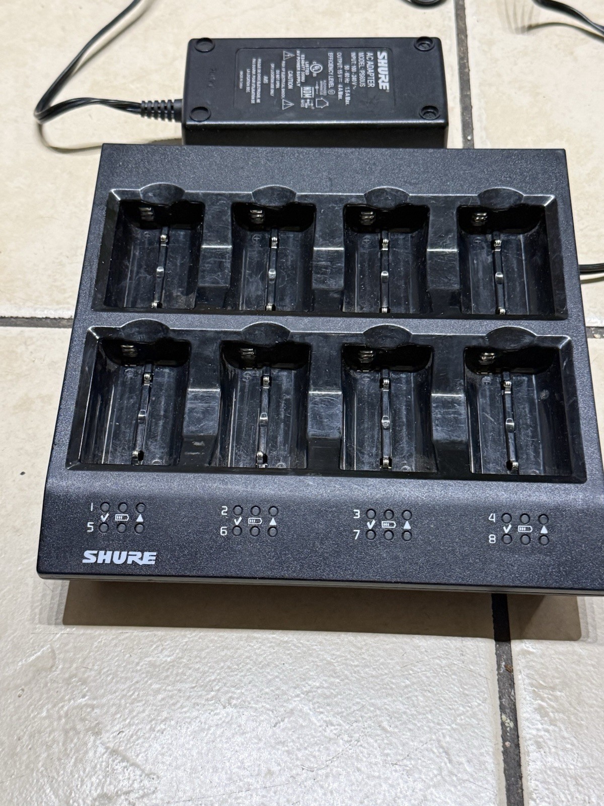 Shure SBC800 Battery Charger 8 bay