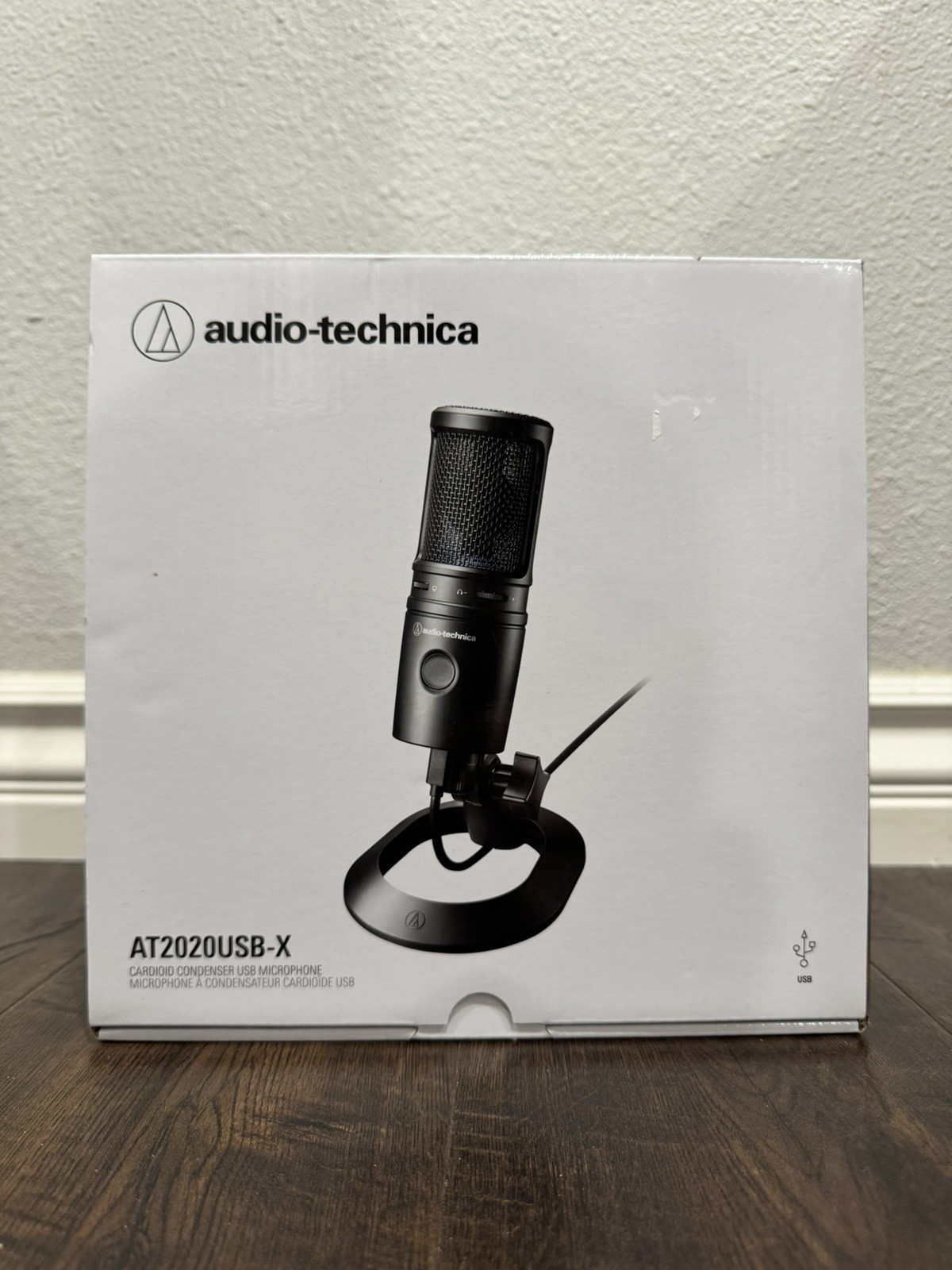 Audio-Technica AT2020USB-X Cardioid Condenser USB Microphone