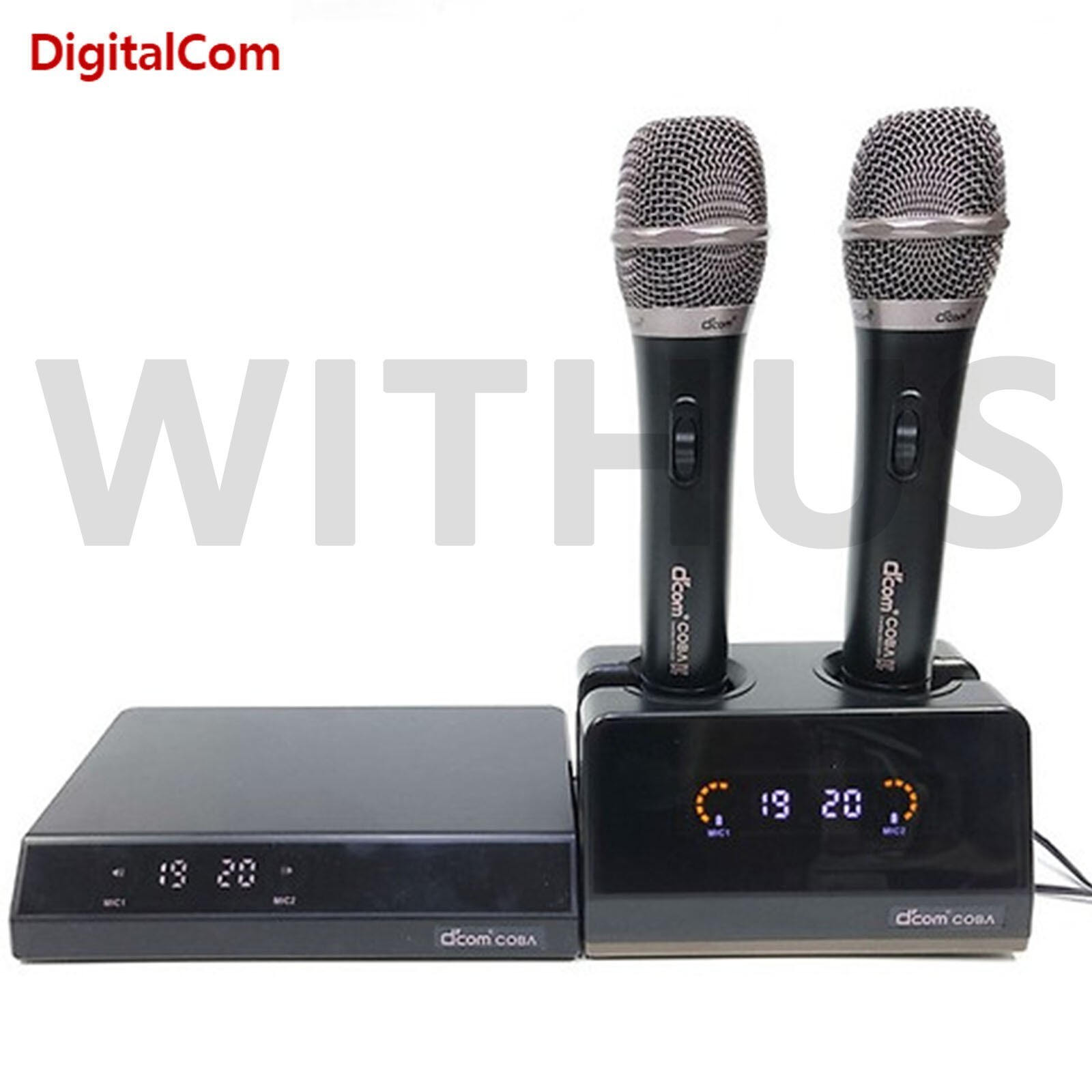 D’COM COBA Smart Control Wireless Karaoke Microphone System Dcom Mic