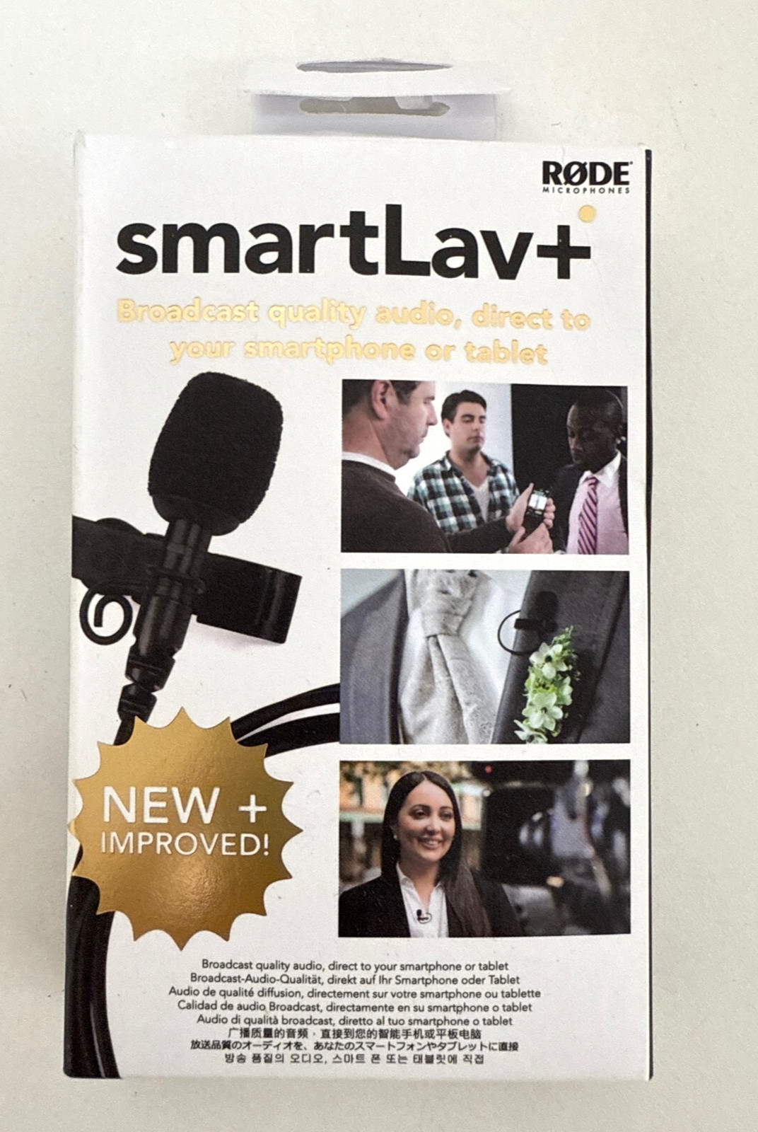 RODE SMARTLAV+ Professional Grade Lapel Microphone for Smartphones
