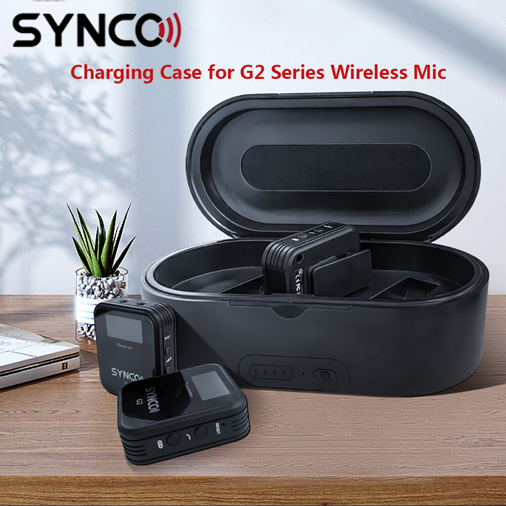 SYNCO G2 Lightweight Fast Charging Case 3400mAh fr G2A2 G2A1 Wireless Microphone