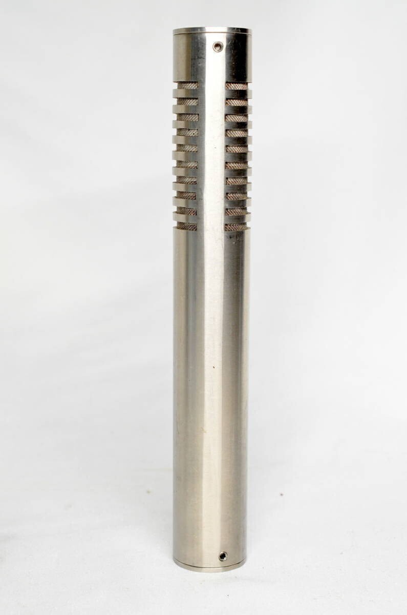 Bumblebee Pro RM-5 Ribbon Microphone Stainless Steel Body Used Early Model