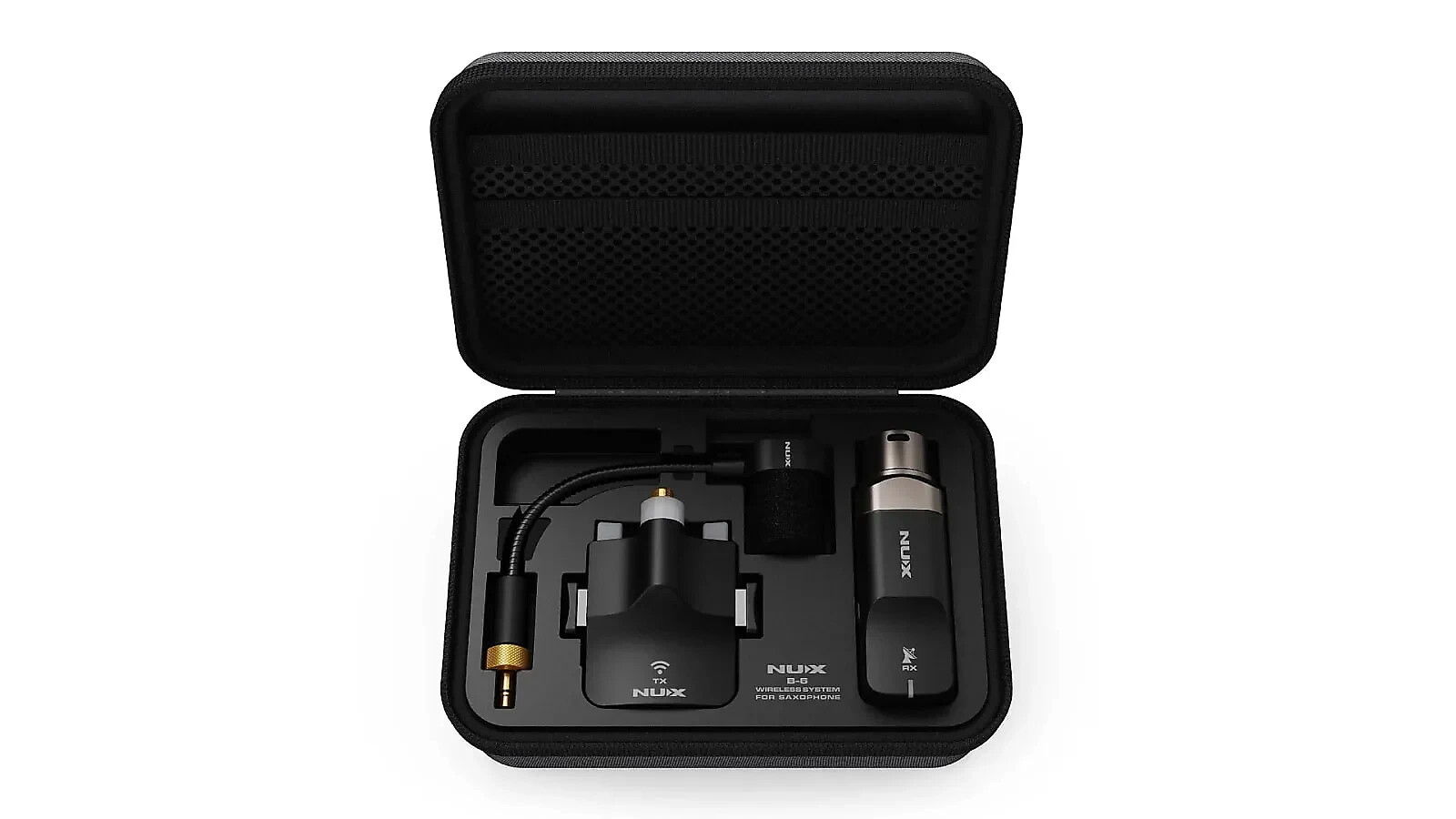 Used NUX B-6 Wireless Saxophone Microphone System 2.4GHz