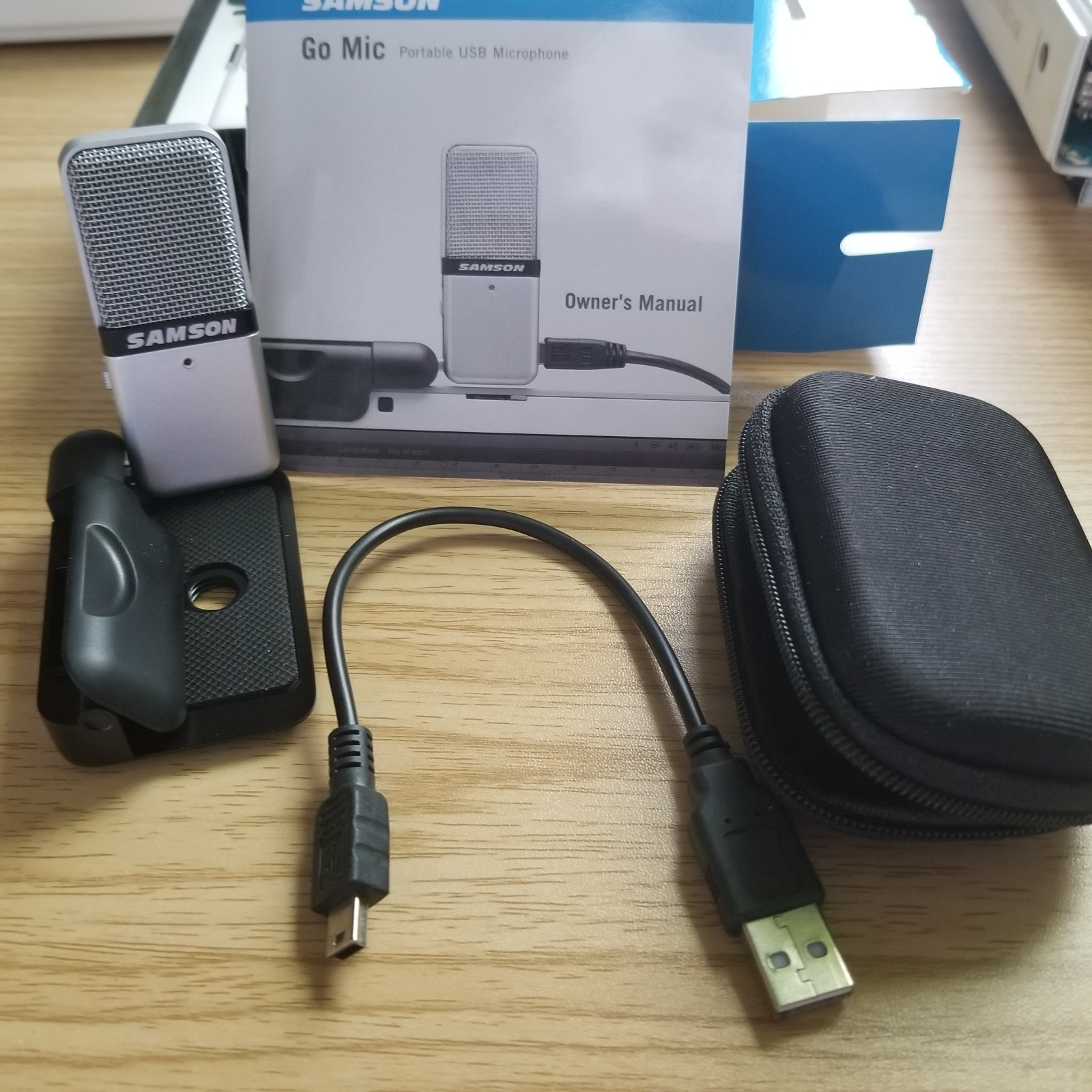 Samson Go Mic Portable USB Condenser Microphone – New Open Box