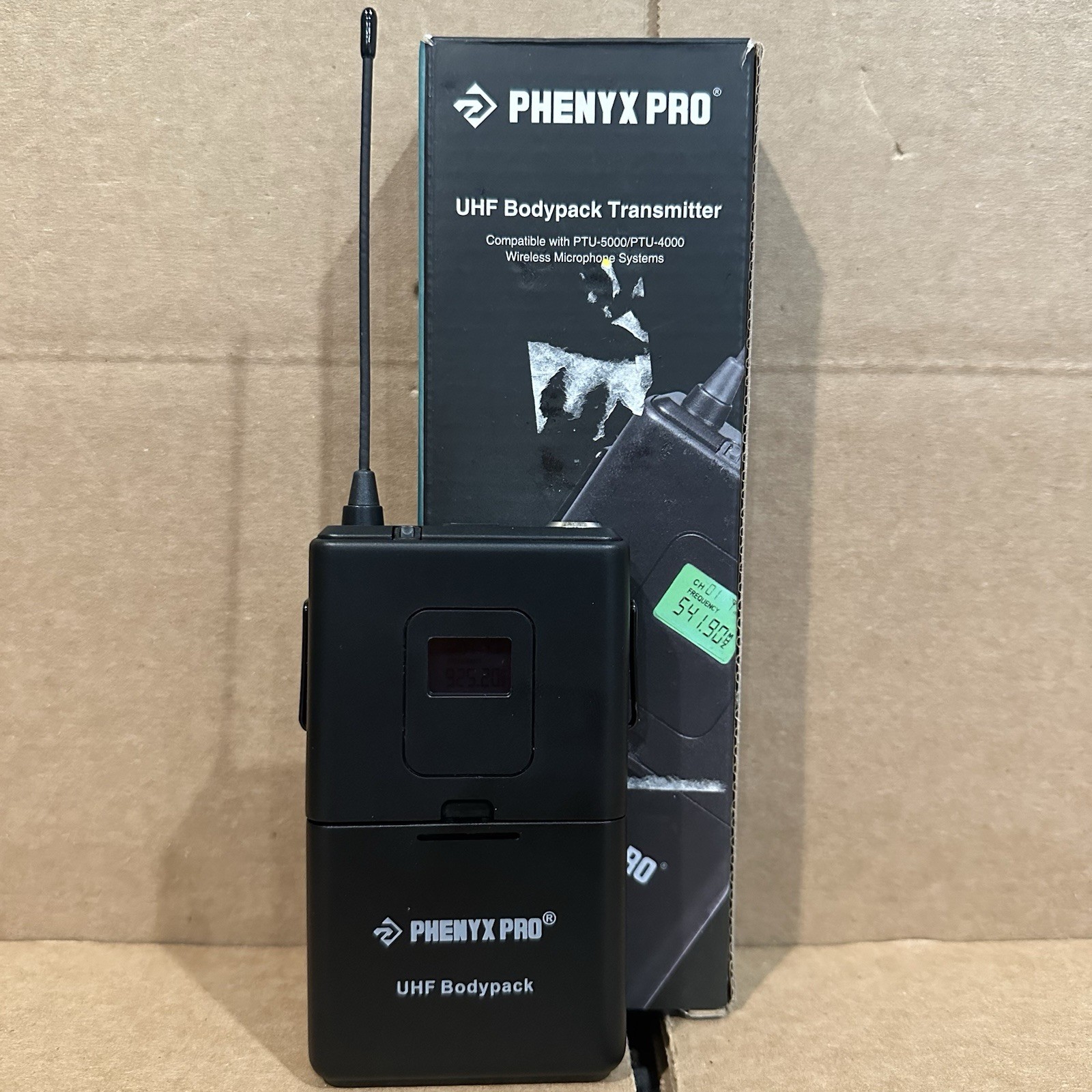 Phenyx Pro PTU-4000 925.2 MHz Wireless UTF Bodypack