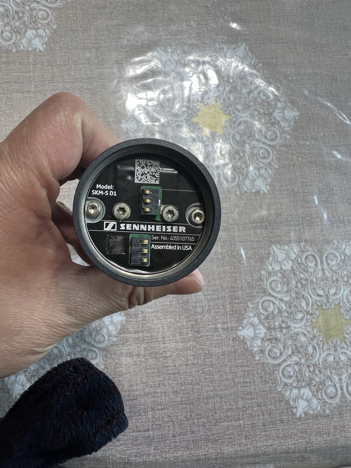 Sennheiser ewD1 Wireless Handheld Microphone No Capsule for parts