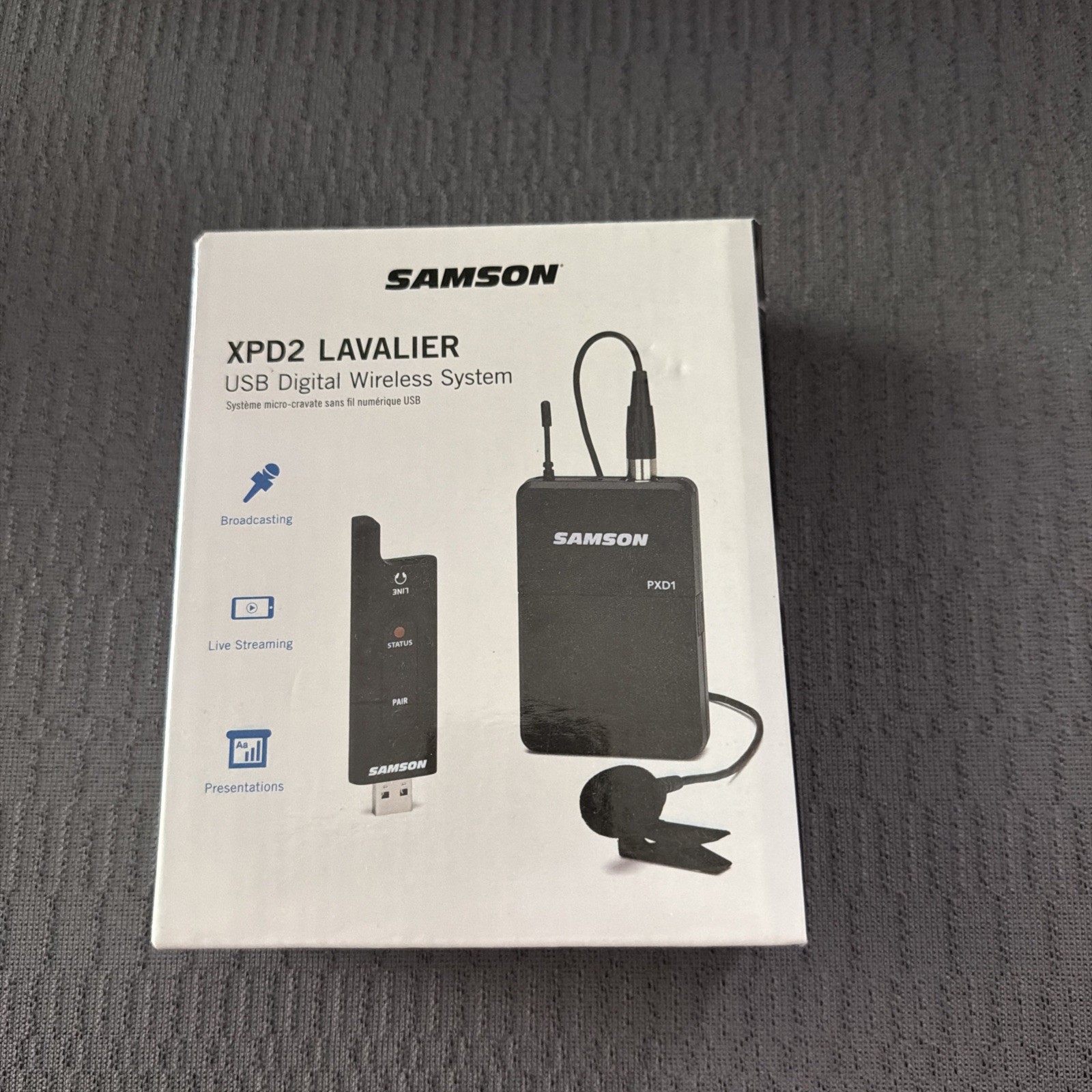 Samson XPD2 Lavalier USB Digital Wireless System