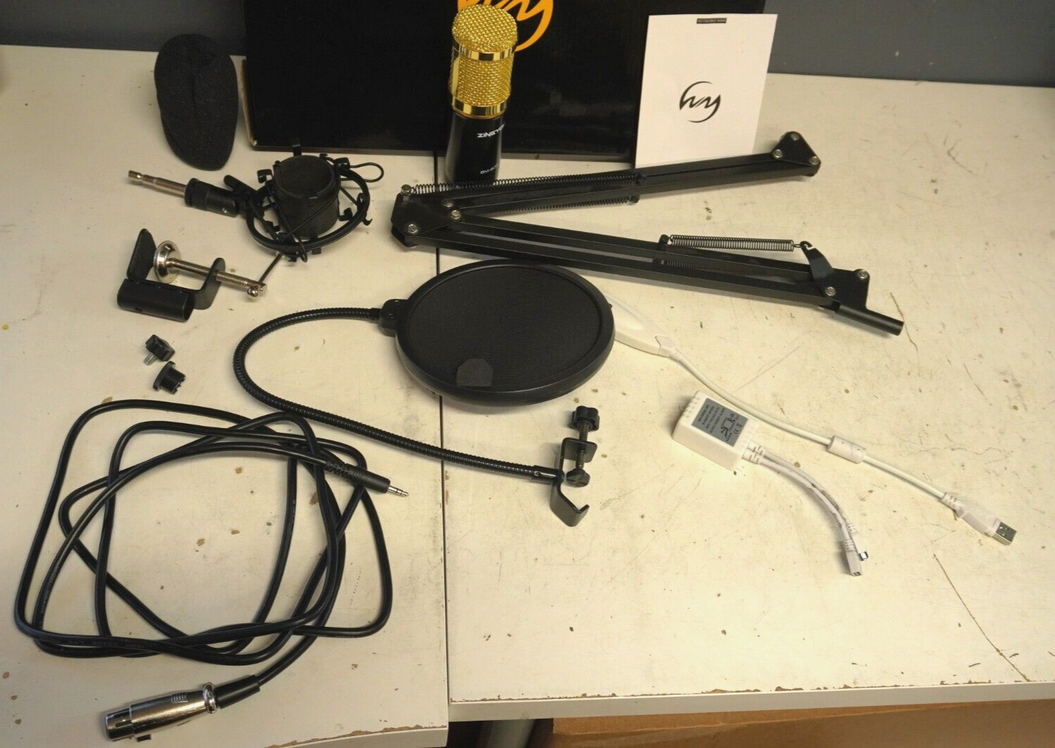BM-800 Zingyou Condenser Microphone Bundle