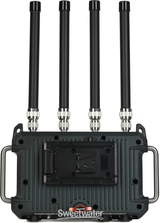 Hollyland Solidcom C1 Pro Roaming Hub – V-mount Battery Plate