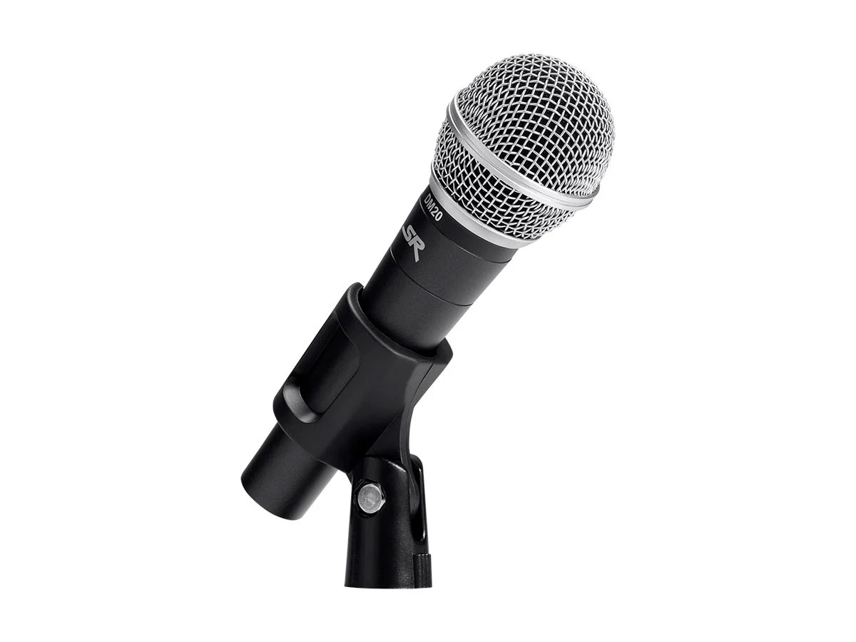 Monoprice DM20 Dynamic Handheld Vocal Microphone – Unidirectional Polar Pattern