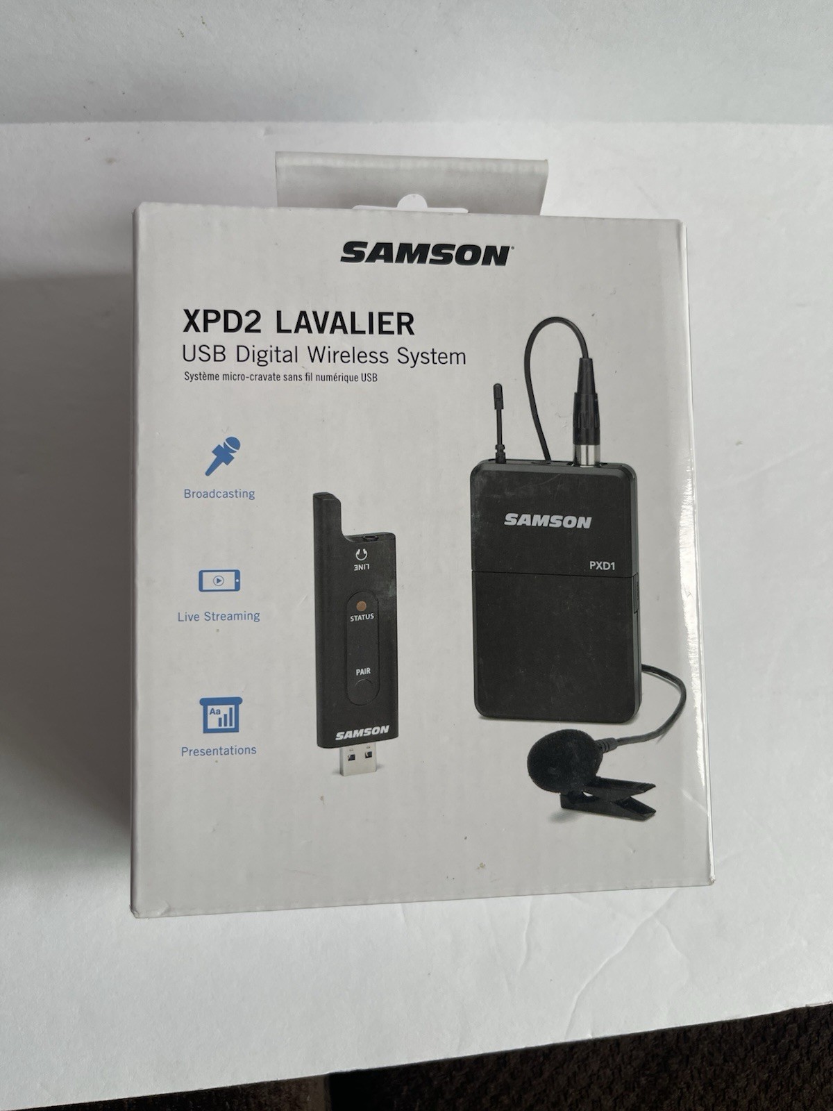 Samson XPD2 Lavalier USB Digital Wireless System