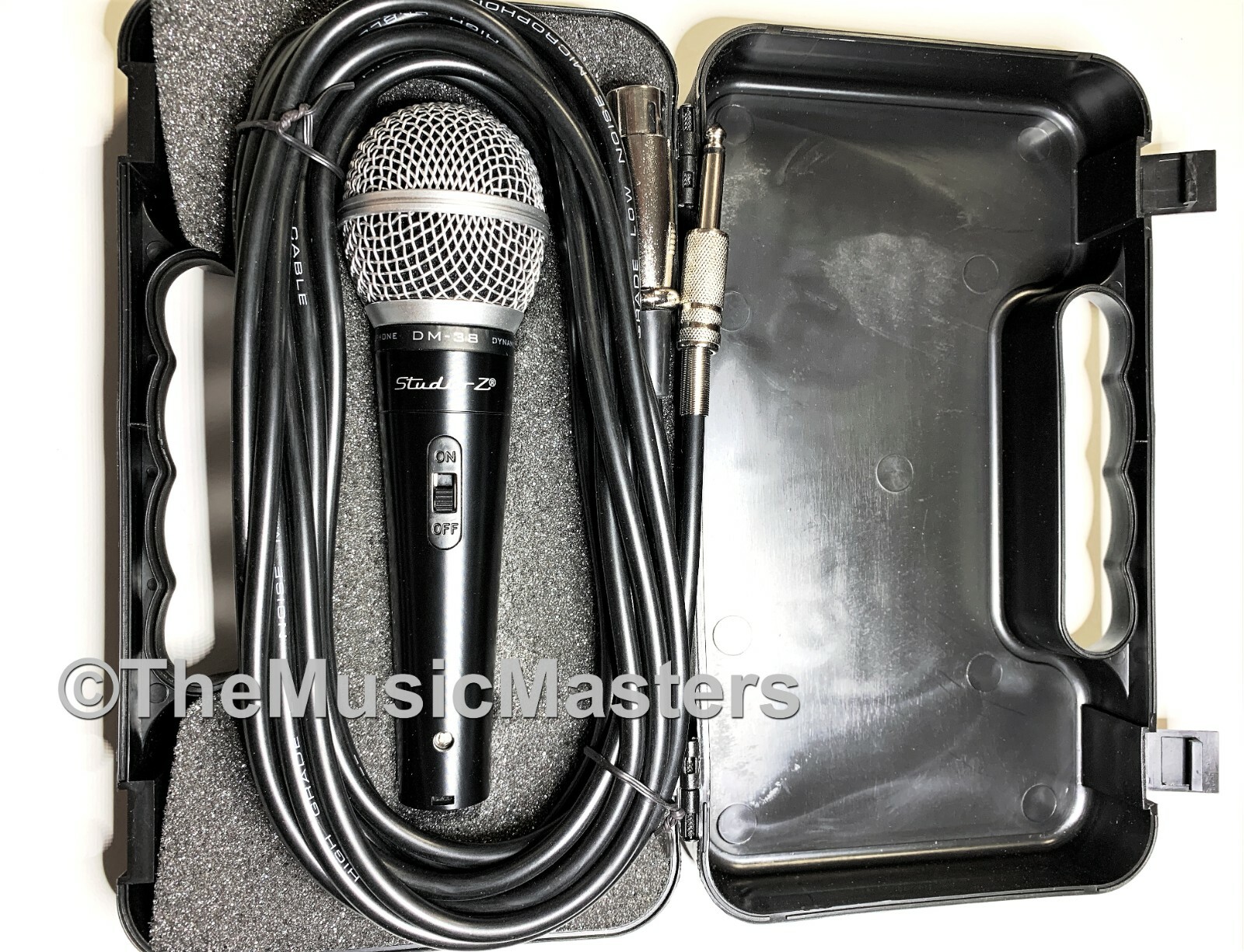 Professional Dynamic Handheld DJ Karaoke MICROPHONE w/Case XLR to 1/4″ Cable