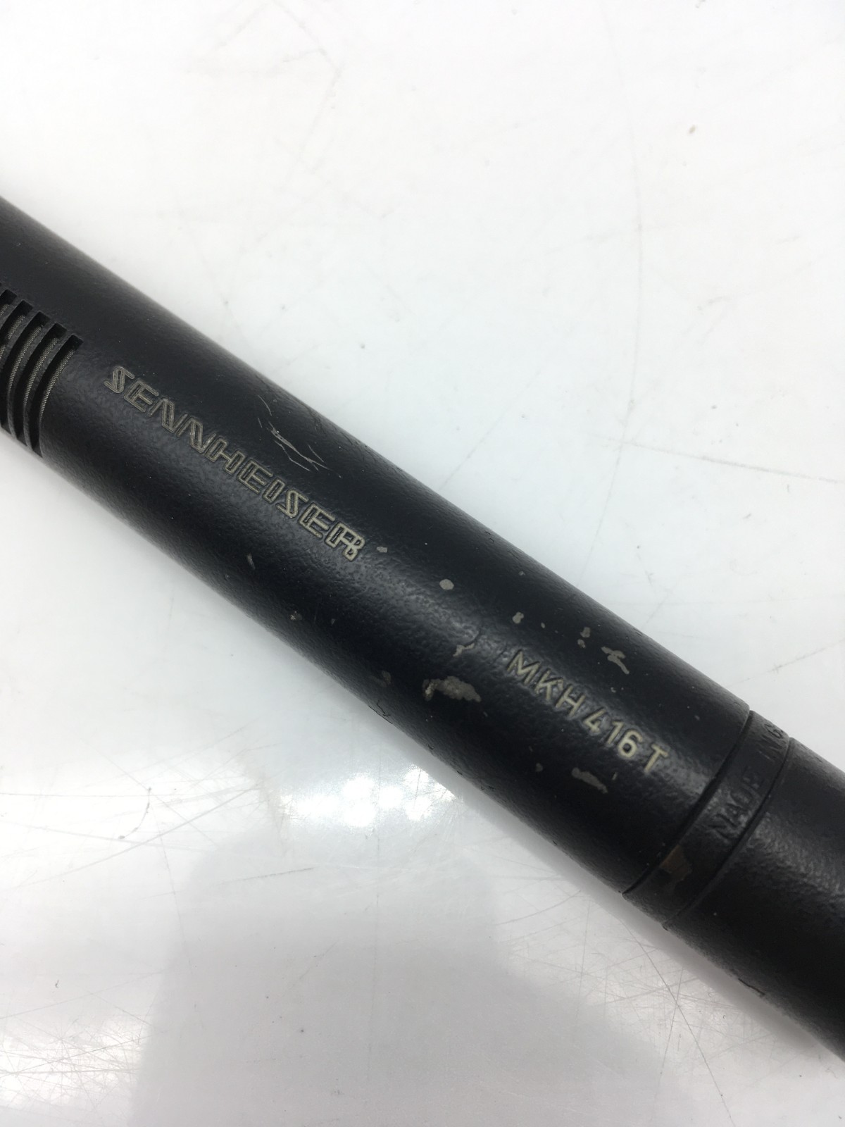【Tested】 SENNHEISER MKH-416T Shotgun Microphone AB12V w/ Case Vintage Rare