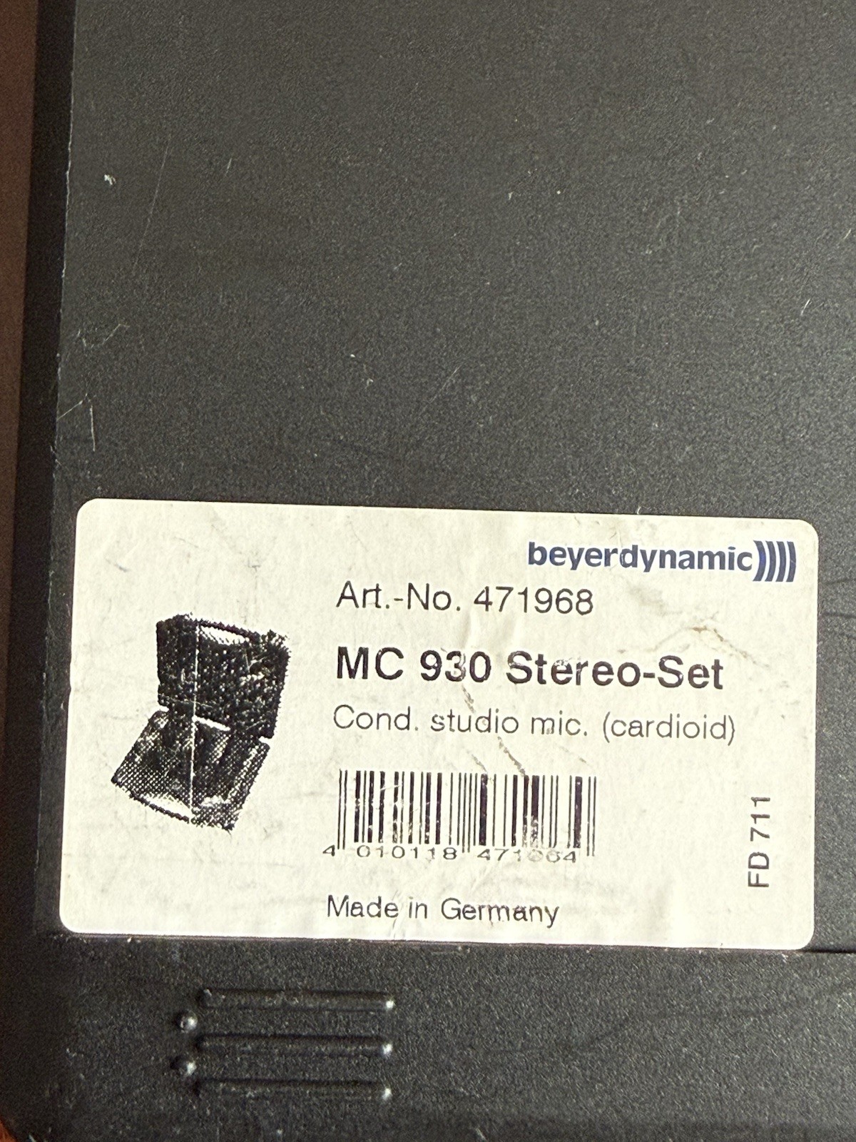 beyerdynamic MC 930 Stereo-Set Cardioid True Condenser Matched Pair