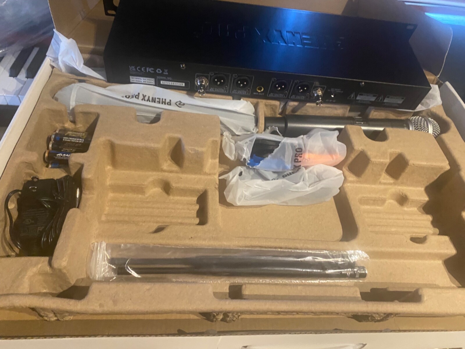 Phenyx PTU-5000A 4-Channel Microphone System (PTU-5000-4H)