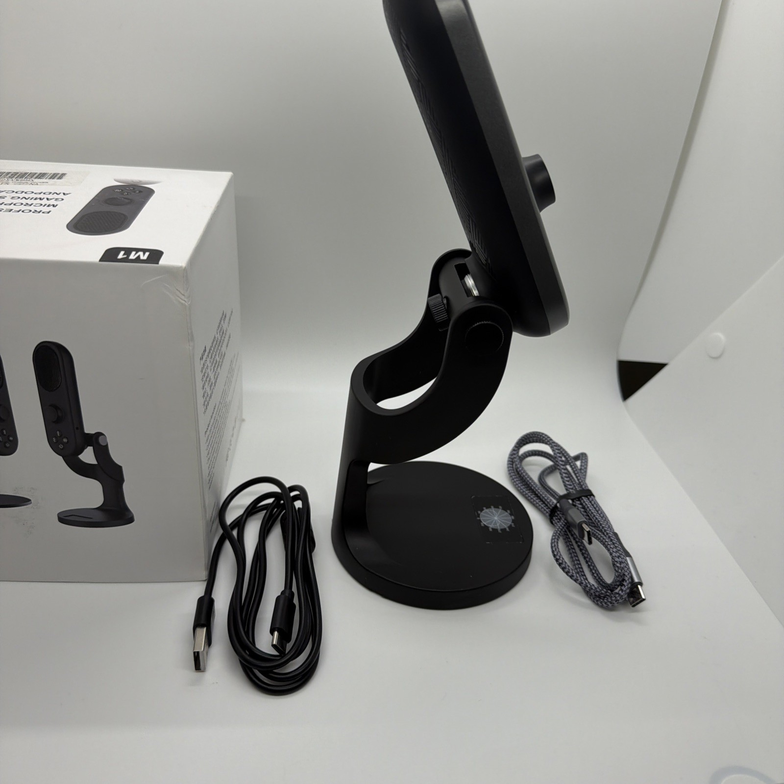 M1 USB Microphone Plug & Play MIC Noise Cancelling 360°