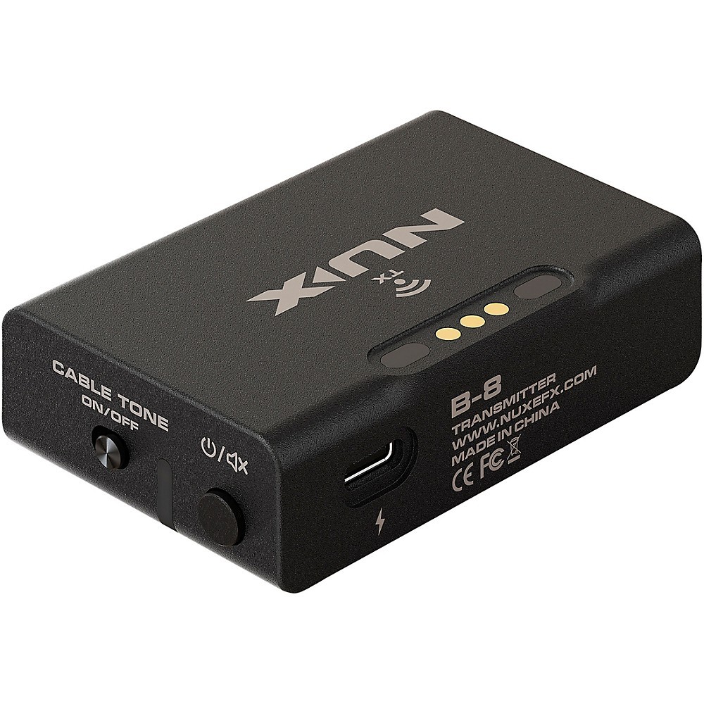 NUX B-8 Professional 2.4GHz Guitar Wireless System Black