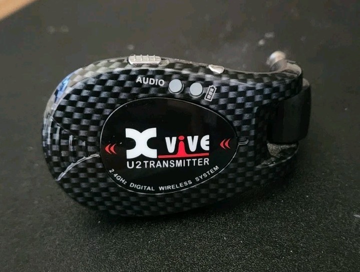 XVive U2TX Guitar Wireless Transmitter Black