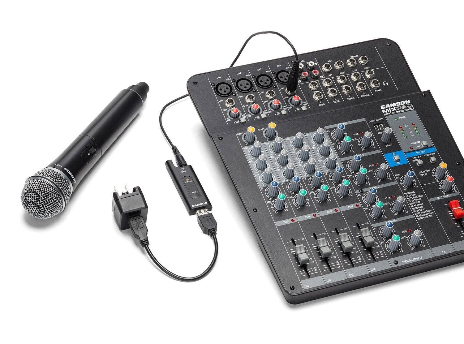 Samson XPD2 Handheld USB Digital Wireless System with Stick Receiver, Works