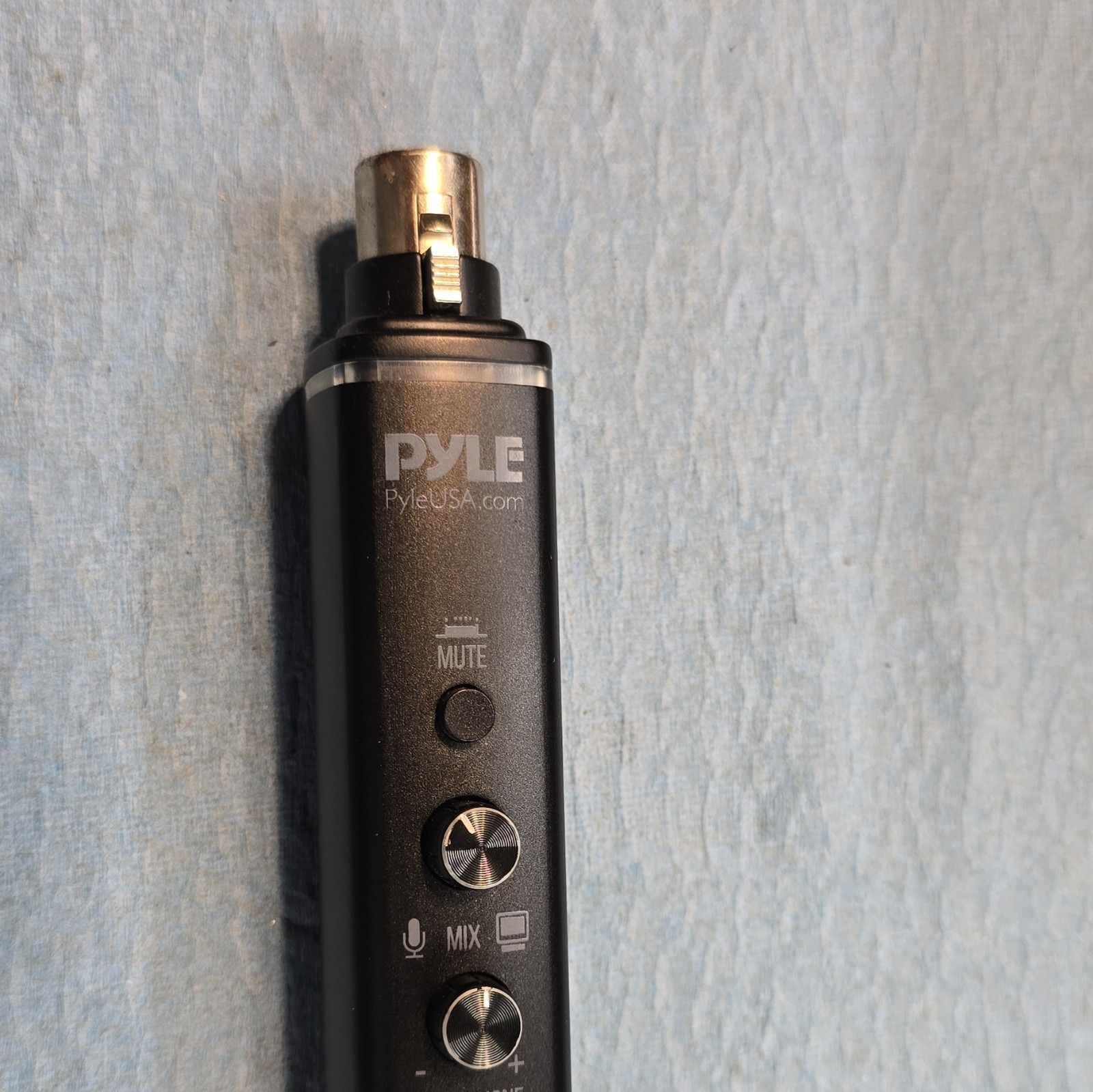 Pyle Microphone XLR-to-USB Adaptor (USB Mic Interface, Plug-and-Play PDUSBPP10