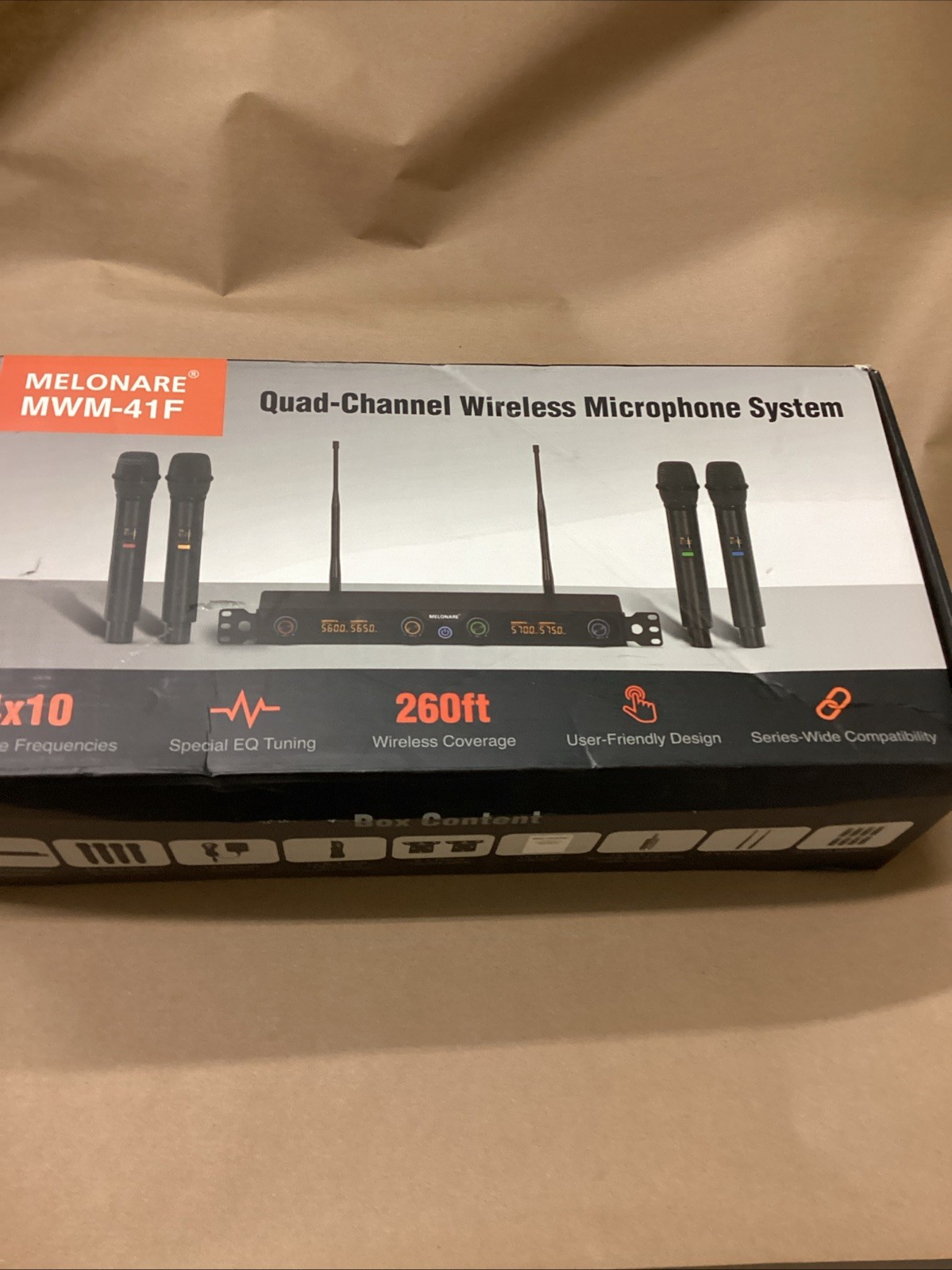 MELONARE Quad – Wireless Microphone System MWM-41F