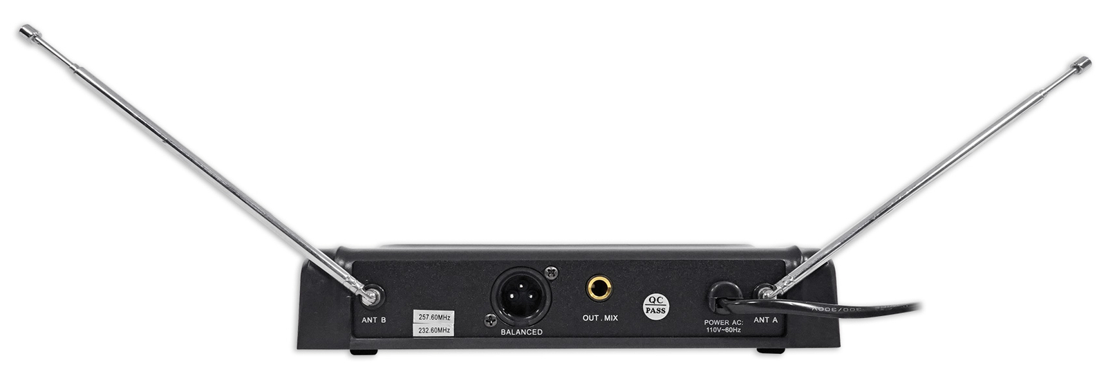 Rockville RWM1203VH VHF Wireless (2) HandHeld Microphones 4 Church Sound Systems