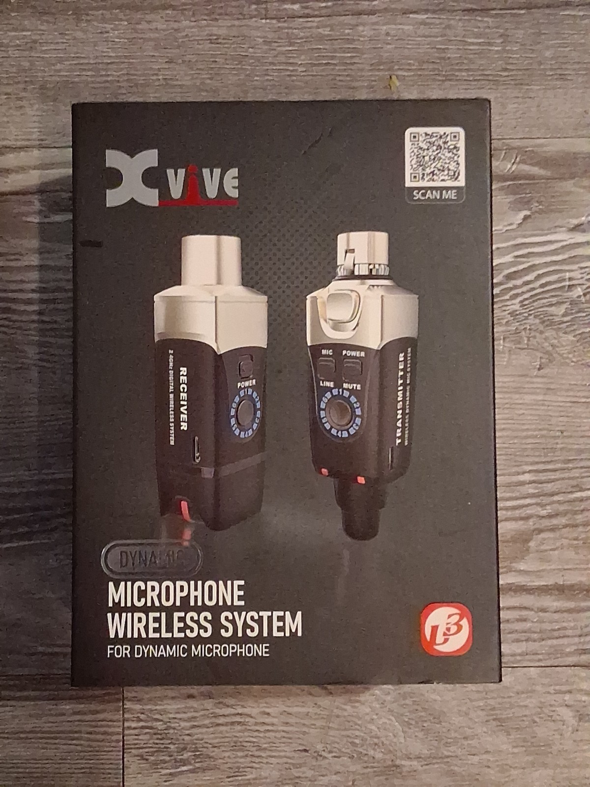 XVIVE U3 Wireless Microphone System Black 2.4ghz