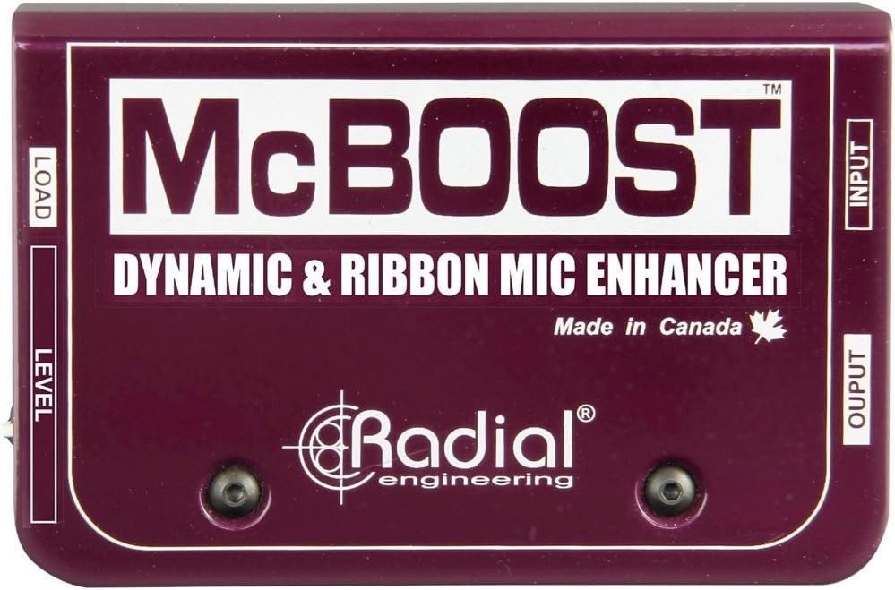 Radial Engineering RADIAL R8000801600 MCBOOST MIC SIGNAL INTENSIFIER -OPEN BOX