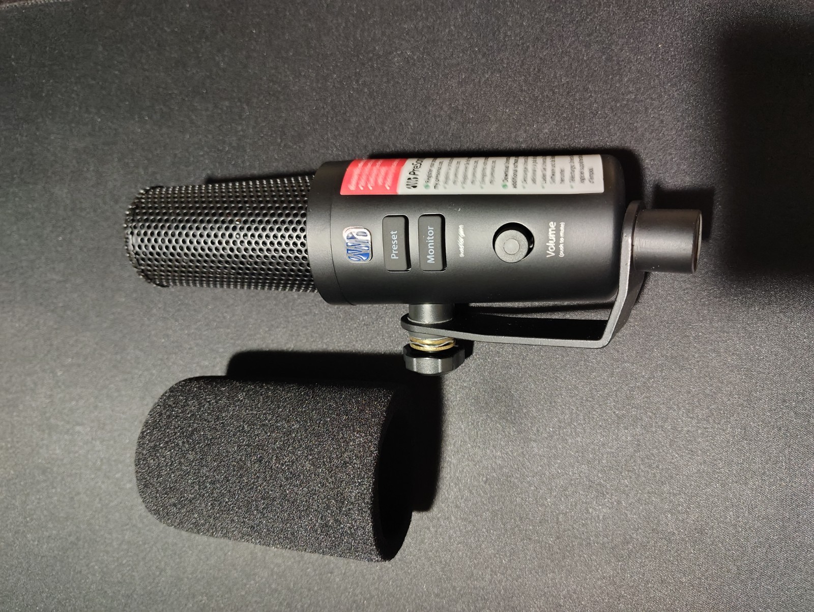 PreSonus Revelator Dynamic USB Microphone USB-C Podcast Streaming Desk top Stand