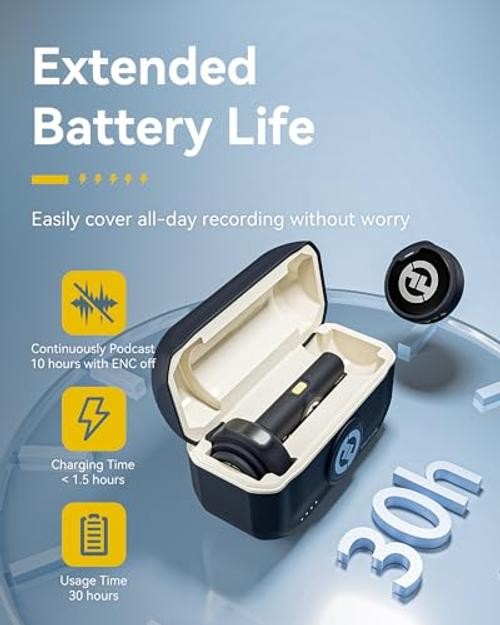 Hollyland Lark M2 Wireless Microphone for USB Type-C Version Black