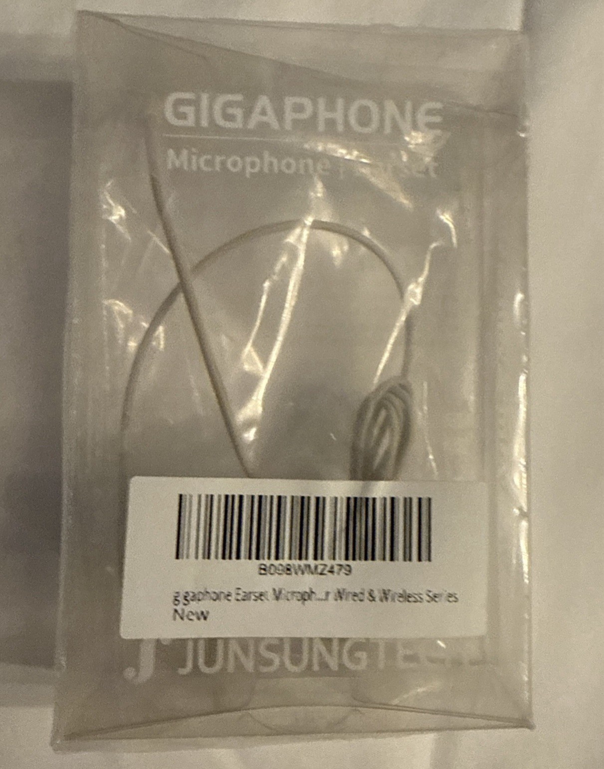 Gigaphone Earset Microphone for Wired & Wireless Series, NEW