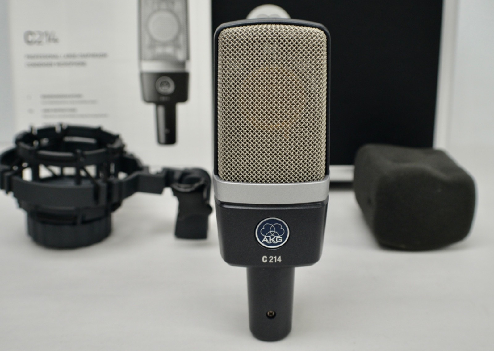 AKG C214 Large Diaphragm Condenser Microphone