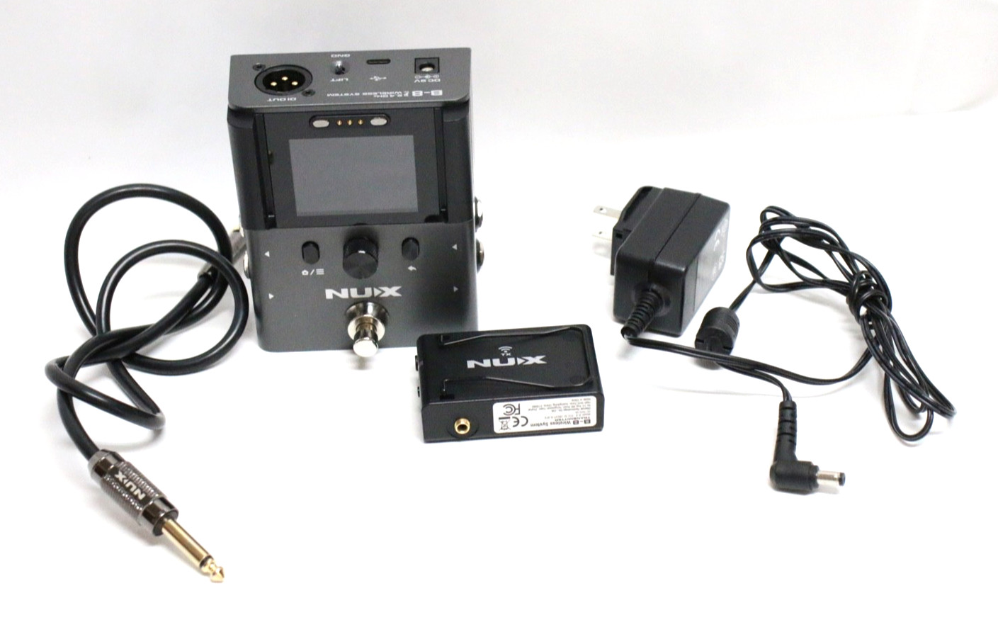 NUX B-8 Professional 2.4GHz Guitar Wireless System Receiver & transmitter