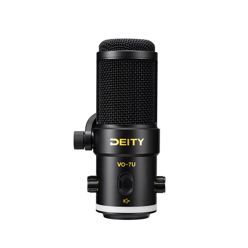 Deity VO-7U USB Streamer Microphone Broadcast Dynamic USB Mic with RGB Lighting