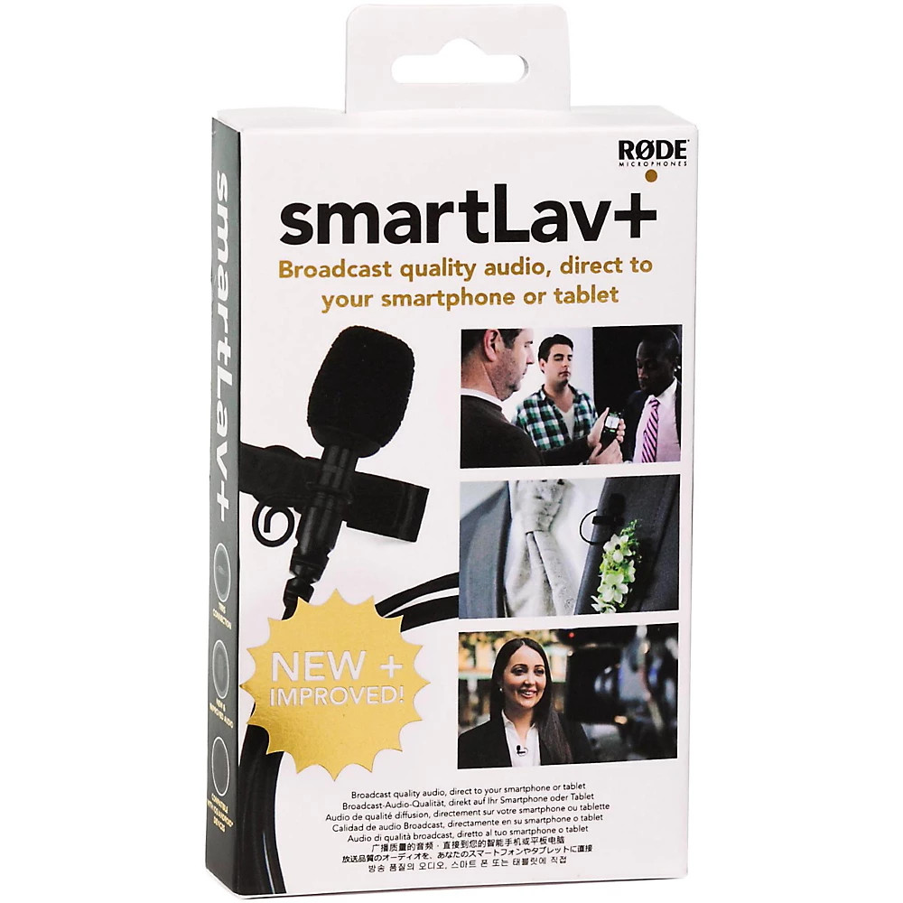 Rode Microphones smartLav+ Lavalier Microphone for Smartphones