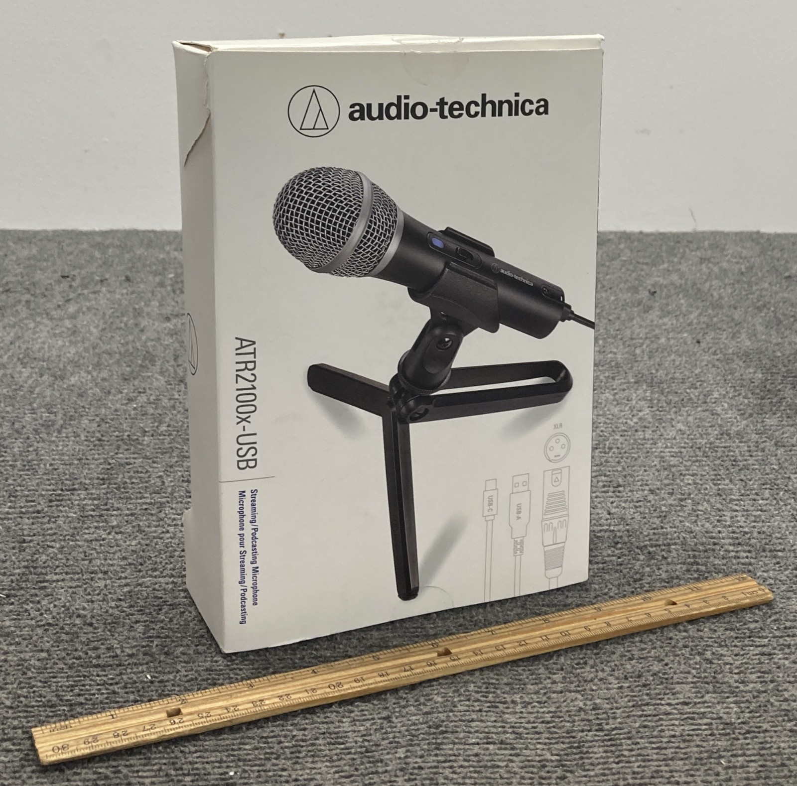 Audio-Technica ATR2100x-USB Streaming Microphone – Open Box –